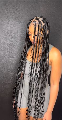 Beautiful Black Hair, Cute Braided Hairstyles, Box Braids Hairstyles For Black Women, Braided Cornrow Hairstyles, Cute Box Braids Hairstyles