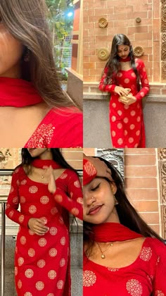 Chudidhar Photo Poses, Red Kurti Aesthetic, Desi Poses Kurti, Chudidhar Poses, Traditional Kurti Poses, Indian Ethnic Aesthetic, Desi Kurti Aesthetic, Kurti Photo Ideas, Kurti Photo Poses