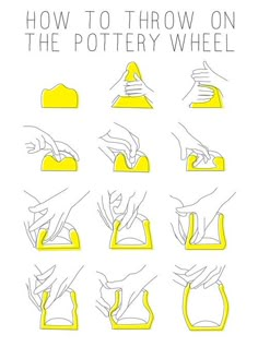 how to throw on the pottery wheel