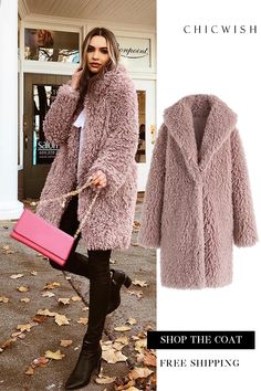 Coat Outfit, Mode Mantel, Longline Coat, Fashion Mode, Winter Outfits Women, Looks Chic, Winter Looks, Fall Winter Outfits, Unique Fashion