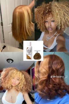 Hair Color Ideas Hazel Eyes, Long Hair Color Ideas, Adore Hair Dye, Dyed Hairstyles, Highlights Curly Hair, Ginger Hair Color