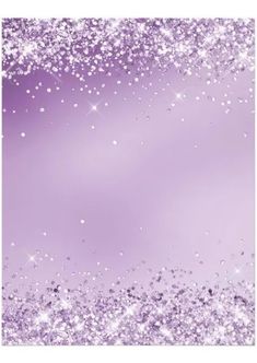 purple and silver glitter background with stars