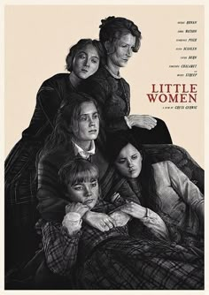 the movie poster for little women