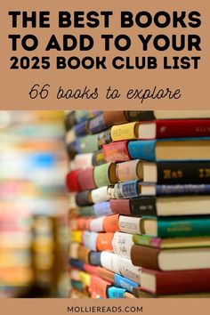 the best books to add to your 205 book club list are here in this post