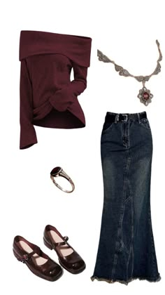 Everyday Fashion Outfits, Hijab Fashion Inspiration, Fashion Mistakes, Modest Fashion Outfits, Red Outfit, Mode Vintage, Girly Outfits, Casual Style Outfits