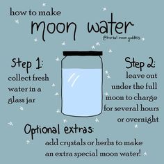 Glume Harry Potter, Spells For Beginners, Magia Das Ervas, Moon Water, New Moon Rituals, Witch Spirituality, Grimoire Book, Wiccan Witch