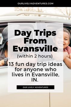 13 fun day trip ideas for anyone who lives in Evansville, IN. Each destination is within a 2 hour drive from Evansville, making them perfect day trip destinations! Louisville Mega Cavern, Day Trip Ideas, Shawnee National Forest, Evansville Indiana, Holiday World, Trip Destinations, Cave Tours, Family Fun Night, Drive In Theater