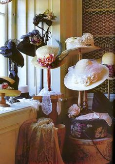 French Hats, Rose Clothing