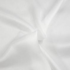 the white fabric is very soft and smooth