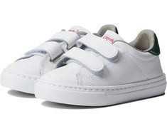 Cienta Kids Shoes 80044 (Toddler/Little Kid/Big Kid) | Zappos.com White Athletic Shoes, Velcro Shoes, Girls Shoes Kids, Comfort Wear, Girls Sneakers, Shoes White, Family Outfits, Kids Sneakers, Big Kid