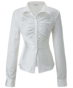 Wren Beaumont, Plain White Shirt, Satin Shirt, Jean Grey, Plain White, Gossip Girl