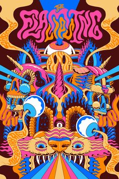 Psychadelic Posters, Trippy Designs, Weekly Inspiration, Muster Tattoos, Psychadelic Art, Illustration Photo, Can Drink