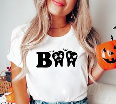 Dental Halloween Shirt, Halloween Dental Shirts, Dental Office Halloween Costumes, Dental Tshirts, Funny Dental Shirts, Dental Shirt, Halloween Teeth, Pediatric Dental Office, Dental Social Media