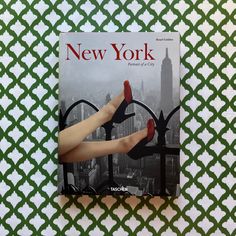 the cover of new york magazine with woman's legs in high heels