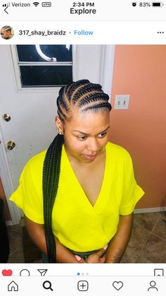 Afro Hair Girl, Latest Braided Hairstyles, New Braided Hairstyles, Braided Pony, Haircut Styles For Women, Blonde Box Braids, Side Braid Hairstyles, Short Haircut Styles, Try On Hairstyles