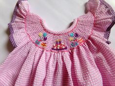 Excited to share this item from my #etsy shop: Smocked BIRTHDAY DRESS, Birthday Dress, Pink Birthday Dress, Birthday Cake and Presents Dress, Girls Birthday Dress Hand Smock Dress Light Pink Birthday Dress, Smocked Birthday Dress, Bishop Collar, Light Pink Birthday, Pink Birthday Dress, Girls Birthday Dress, Hand Smocked Dress, Girls Smock