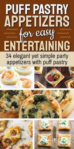 Puff Pastry Tart Appetizers, Puff Pastry Cream Cheese Appetizers, Pastry Sheet Recipes Appetizers, Appetizer Using Puff Pastry, Puff Pastry Sandwich Recipes, Appetizers Made With Puff Pastry, Easy Puff Pastry Recipes Appetizers, Puffy Pastry Appetizers, Savory Tea Party Food Appetizers