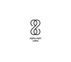 the logo for eighty eight coffee