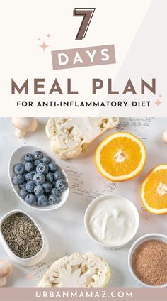 Looking for a 7 day meal plan for anti inflammatory diet? Here's a 7 days anti inflammatory diet meal plan! Anti Bloat Diet Plan, Clean Eating 7 Day Meal Plan, Anti Inflammation Protocol, 10 Day Reset Diet, Anti Inflammation Diet Before And After, Flammatory Foods To Avoid, Anti Inflammation Diet For Picky Eaters, Autophagy Diet Plan, Anti Inflammation Asian Recipes