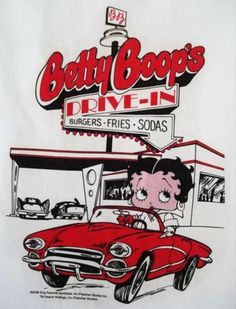 #bettyboop Bowling Shirt, Drive In, Retro Look, Shirt White, Bowling, Drive, For Sale