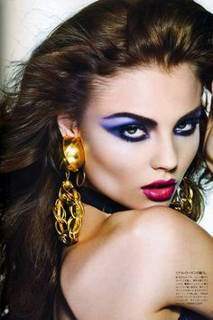 80's dynasty makeup - Google Search 80s Makeup Tutorial, 1980 Makeup, 80s Eye Makeup, 80s Hair