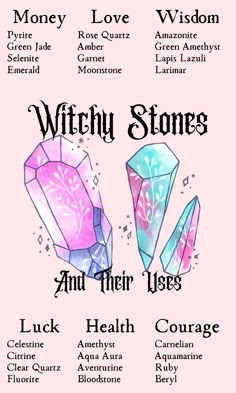 Crystals For Witches, Crystal Witch, Witch Tips, Witch Spirituality