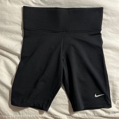 Brand New Black Nike Biker Shorts. Never Worn, Just Wrong Size For Me And Didn’t Return It In Time. Really Nice, Thick Quality. Size Small. Nike Shorts With Built-in Shorts, Nike Bottoms With Built-in Shorts And Short Inseam, Nike High-waisted Workout Shorts, Nike Bottoms With Built-in Shorts, Nike High-waisted Shorts In Athleisure Style, Nike Athletic Stretch Shorts, Nike Stretch Sportswear Shorts, Black High Waist Biker Shorts Sportswear, Nike Compression Shorts With Built-in Liner