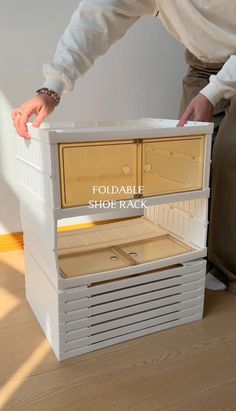 Shoe Rack with Magnetic Door Temu Organization, Best Temu Finds, Temu Shoes, Shoe Rack Ideas, Kitchen Wardrobe Design, Storage Box On Wheels, Temu Finds