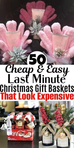 christmas gift baskets that look expensive are great for the holiday season and can be used as centerpieces