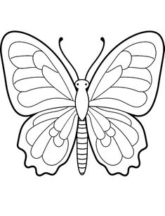 a butterfly that is outlined in the shape of a butterfly with stripes on it's wings