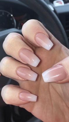 🌹 Pinterest: abrianaf92 🌹 Follow me for more pins😇 Natural Ombre Nails, Natural Ombre, Unghie Nail Art, Ombre Acrylic Nails, Manicure Ideas, Nails Manicure, Pink Nail, Acrylic Nail Art, Yellow Nails