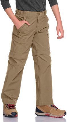 PRICES MAY VARY. CQR Outdoor Pants Series designed for all outdoor activities and sports. [Materials] Mix of Cotton & Nylon & Elastine fabric is for stretch comfort, quick-dry, two-way air circulation. [Adjustable Partial Waistband] Button pull taps on each side widen and shrink the waist quickly. [Multi Pockets] Multi-purpose pockets allow you to carry personal belongings. [Zip-Off Legs] Ergonomic cut at the knees for easy transform from pants to shorts. It is suitable for hiking, climbing, cyc Hiking Cargo Pants, Camping Pants, Zip Off Pants, Personal Belongings, Outdoor Pants, Air Circulation, Outdoor Camping, Upf 50, Short Pants