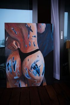 Painting Of A Body Aesthetic, Man Slapping Woman Drawing, Inappropriate Painting Ideas, Duo Canvas Painting Ideas, Painting Womens Bodies, Girlfriend Painting Ideas, Women Body Paintings Easy, Happy Paintings Feelings, Acrylic Painting Ideas On Canvas Abstract Art Inspiration