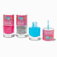 Dippin' Dots® Claire's Exclusive Scented Nail Polish Set - 3 Pack Bottles Aesthetic, Claire's Nails, Dippin Dots, Summer Nail Polish, Ice Cream Brands, Nail Polish Bottles, Nail Polish Set, Nail Polish Sets, Fashionable Jewelry