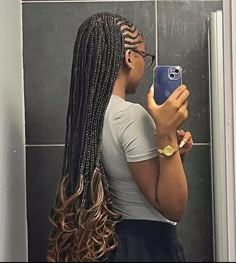 #french #fulani #braidsforblackwomen #brown #curls Fulani With French Curls, Cornrow French Curl, Singles With Curls, French Braid Cornrows, French Curls Cornrows, French Curls Fulani Braids, Cornrows With French Curls, Brown Fulani Braids With Curls, Fulani Braids French Curls