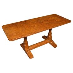 an old wooden table is shown against a white background