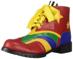 PRICES MAY VARY. Clown Halloween Costume Clown Halloween Costume, Maximalism Fashion, Loafer Fashion, Clown Halloween Costumes, Silly Clothes, Clown Shoes, Clown Halloween, Ellie Shoes, Creative Shoes