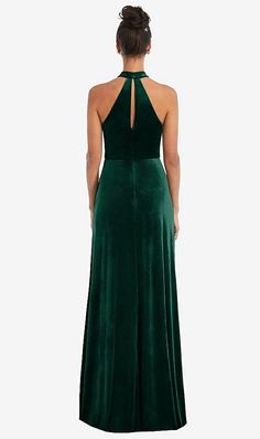 Bridesmaids Essentials, Mint Green Bridesmaids, Mint Green Bridesmaid Dresses, Velvet Bridesmaid, Rustic Winter Wedding, Sage Green Bridesmaid Dress, Maxi Dress With Pockets, Velvet Bridesmaid Dresses, High Neck Halter