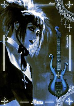 Visual Kei Wallpaper Iphone, Malice Mizer Aesthetic, Mana Sama Guitar, Malice Mizer Tattoo, Malice Mizer Wallpaper Iphone, Mana Sama Drawing, Mana Sama Fanart, Malice Mizer Poster, Mana Sama Icon