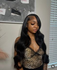 2025 Hairstyles, Bundles Hairstyles, Install Wig, Wig Design, Frontal Install, Dyed Hair Inspiration