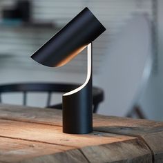 RICO Table Lamp Table Lamp Black Contemporary, Cylinder Desk Lamp, Modern Black Table Lamps, Home Lights, Le Klint, White Interiors, Contemporary Light Fixtures, Mini Table Lamps, Contemporary Lamps