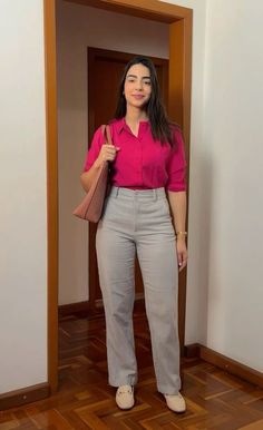 Look Shein, Outfit Informal, Work Attire Women, Casual Oufits, Casual Work Outfits Women, Mix Match Outfits, Trendy Outfit Ideas, Western Wear Outfits, Casual College Outfits