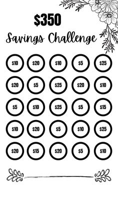 15 Challenges to Help You Save Money fitnessgoalplanner #dailyplannerprintable #monthlyplannerpages. Money Budget Planner Ideas, Money Binder, Printable Savings Tracker, Easter Bingo, Saving Coins, Saving Money Chart, Savings Chart, Organization Planner, Money Chart