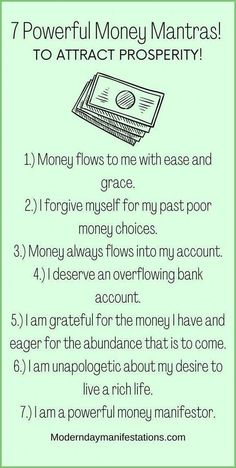 Money Mantras, Spiritual Manifestation, Wealth Affirmations, Law Of Attraction Affirmations, Manifestation Journal, Manifesting Money, Money Affirmations