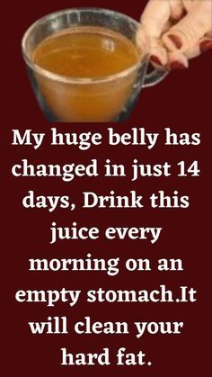 my big stomach changed into best shape by this remidie Burn Belly Fat Drinks, Fat Burning Tea, Healthy Juice Recipes