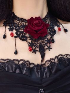 This price is for a choker only. Gothic Party Choker, Valentine's Day Rose Design Necklace For Party, Adjustable Rose Choker For Parties, Elegant Rose Choker For Party, Elegant Rose Colored Party Choker, Edgy Party Necklaces For Valentine's Day, Edgy Necklace For Valentine's Day Party, Edgy Valentine's Day Party Necklaces, Elegant Party Choker For Valentine's Day