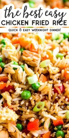 the best easy chicken fried rice recipe