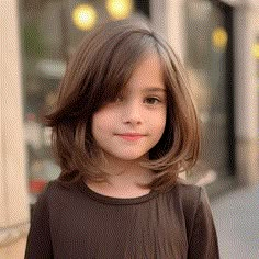 Layered Cut with Front Twist Hair Cuts For Kids Girls Summer, Kids Face Frame Haircut, Back To School Haircuts For Girls Kids, Girl Layered Haircut Kids, Girls Hair Cuts 2024 Trends, Girls Haircut Shoulder Length, Girls Wavy Haircuts Kids