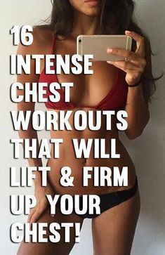 Firm Breast Workout, Chest Workout At Home, Fitness Plan, Workout Plan For Women