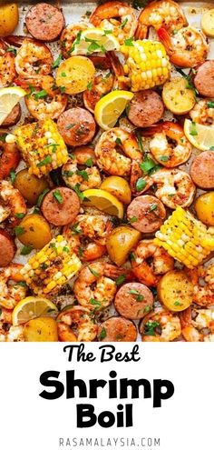 the best shrimp boil with corn on the cob